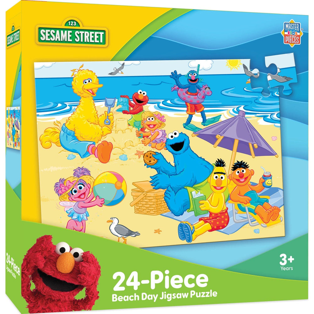 Sesame Street - Beach Day 24 Piece Jigsaw Puzzle