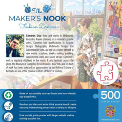 Maker's Nook - Fashion Dreams 500 Piece Jigsaw Puzzle