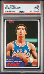 1981 TOPPS DENNIS JOHNSON  #34 - PSA 9 (Online Order Only)