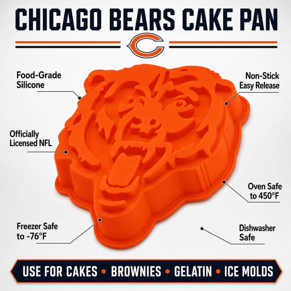 Chicago Bears Cake Pan