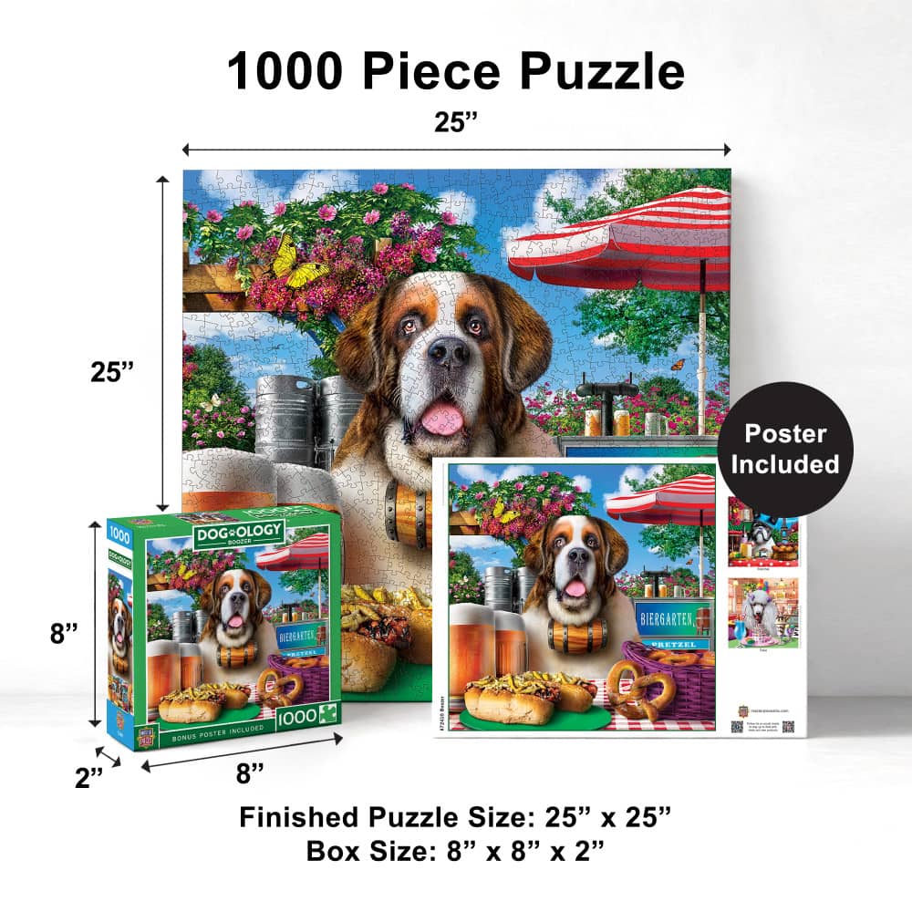 Dogology - Boozer 1000 Piece Jigsaw Puzzle