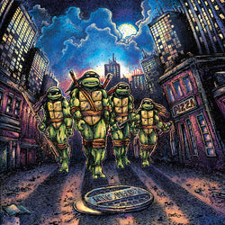John Du Prez - Teenage Mutant Ninja Turtles (Original Soundtrack) (Turtle Mask Splatter Colored Vinyl) (2 Lp's) [Vinyl]