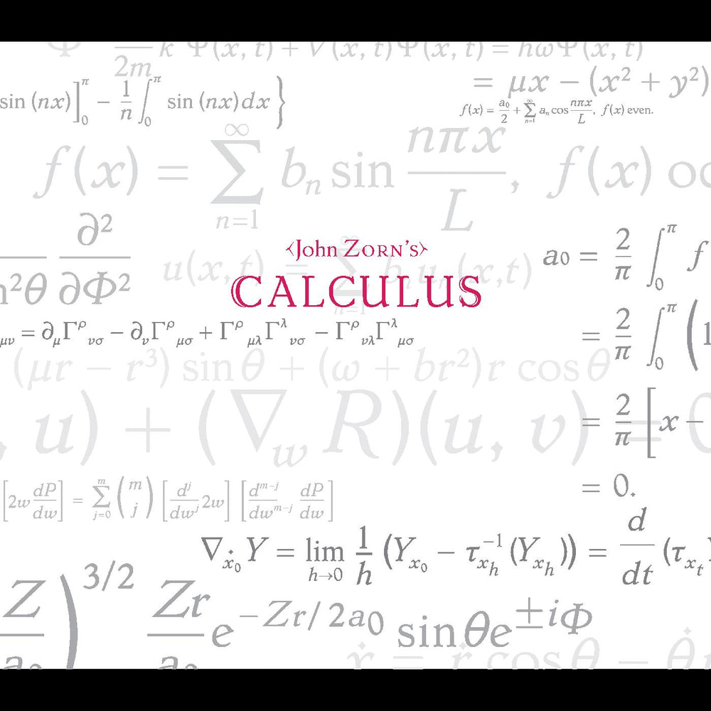John Zorn - Calculus [CD] (ONLINE ORDER ONLY)