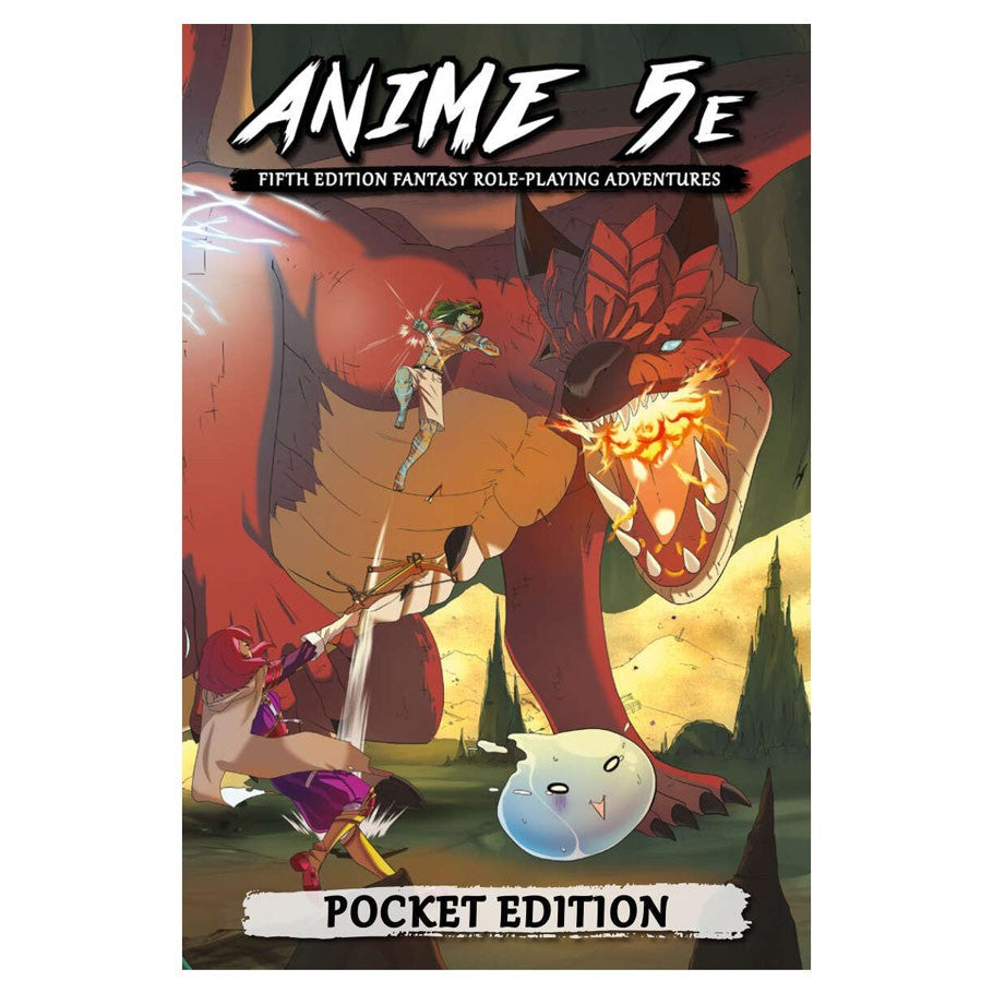 Anime 5E: Fifth Edition Fantasy Role-Playing Adventures (Pocket Edition) (ONLINE ORDER ONLY)