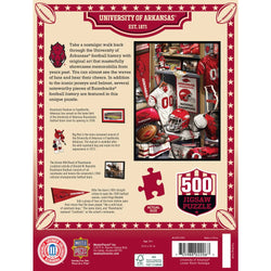Arkansas Razorbacks - Locker Room 500 Piece Jigsaw Puzzle (ONLINE ORDER ONLY)