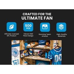 Detroit Lions - Locker Room 500 Piece Jigsaw Puzzle