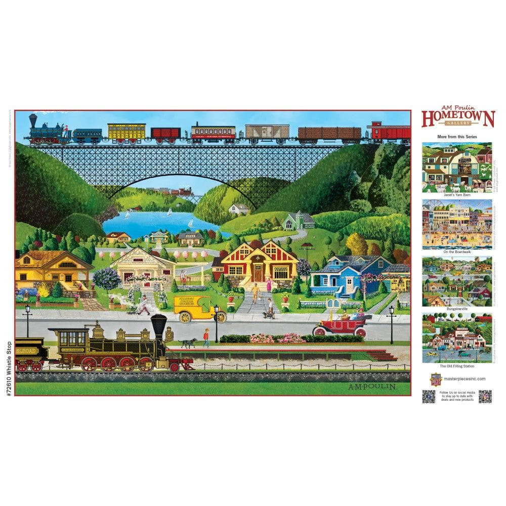 Hometown Gallery - Whistle Stop 1000 Piece Jigsaw Puzzle