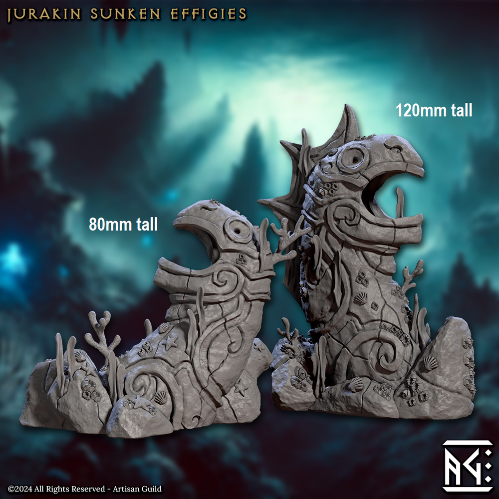 Jurakin Sunken Effigies (Scatter Terrain) (Online Only)