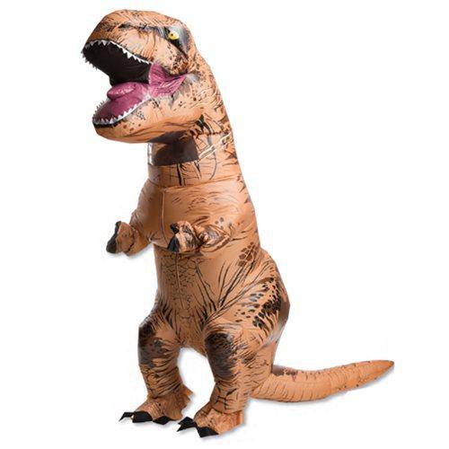 Jurassic World T-Rex Air-Blown Adult Costume with Sound (Online Order Only)