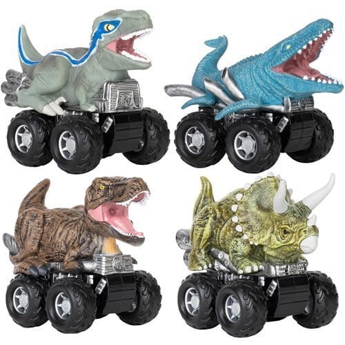 Jurassic World Zoom Riders - Set of 4(loose) (Online Order Only)