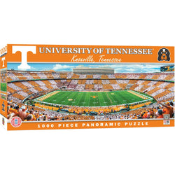Tennessee Volunteers - 1000 Piece Panoramic Jigsaw Puzzle - Center View