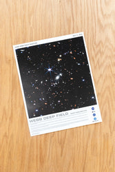 JWST Historic Poster #1 - Webb Deep Field (ONLINE ORDER ONLY)