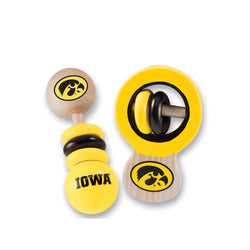 Iowa Hawkeyes - Baby Rattles 2-Pack (ONLINE ORDER ONLY)