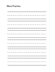 Handwriting Practice and Coloring Book - Printable! (ONLINE ORDER ONLY)