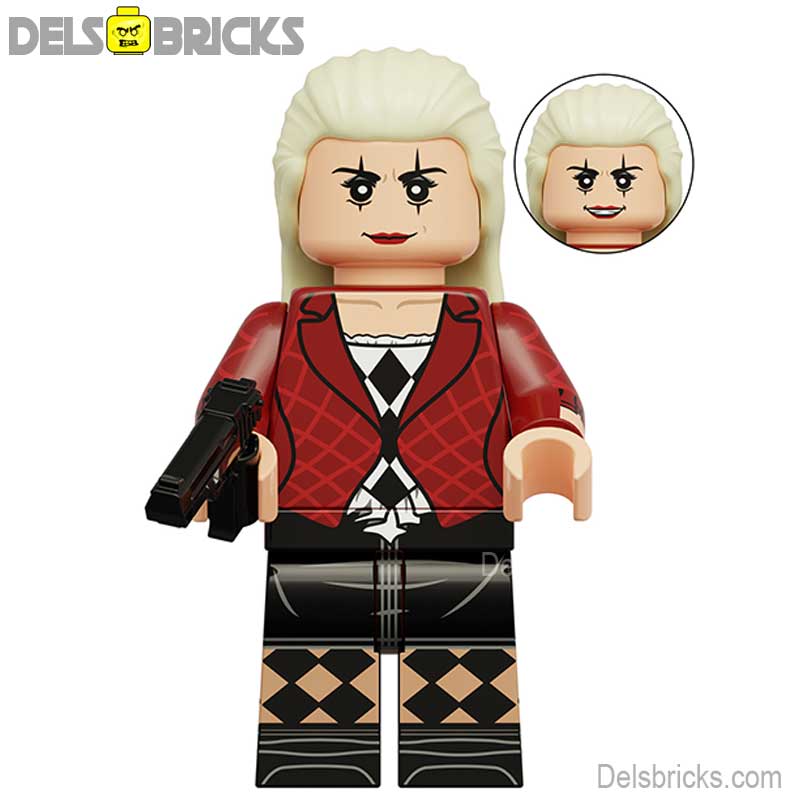 Harley Quinn from Joker 2 Lego Minifigures Custom Toys (lady gaga) 1 (ONLINE ORDER ONLY)