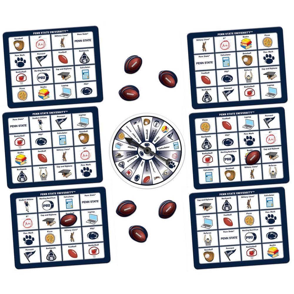 Penn State Nittany Lions NCAA Bingo Game