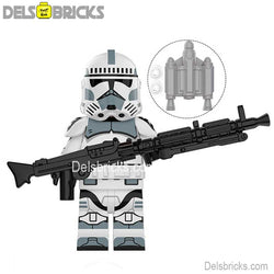 Kamino Guard Clone trooper Lego Star Wars Minifigures Custom Toys (ONLINE ORDER ONLY)