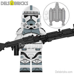 Kamino Guard Clone trooper Lego Star Wars Minifigures Custom Toys (ONLINE ORDER ONLY)