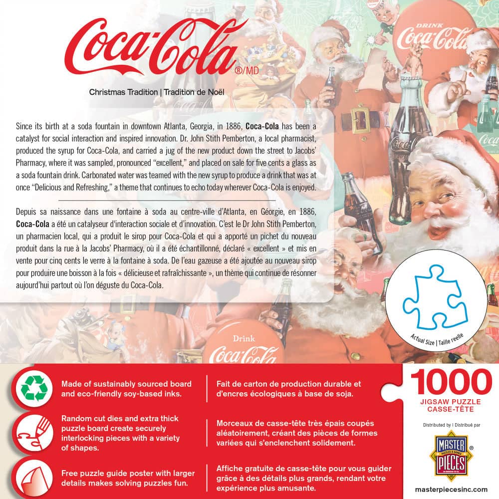 Coca-Cola - Christmas Tradition 1000 Piece Puzzle