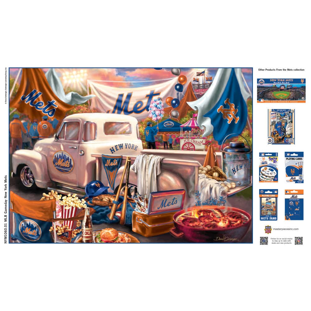 New York Mets - Gameday 1000 Piece Jigsaw Puzzle
