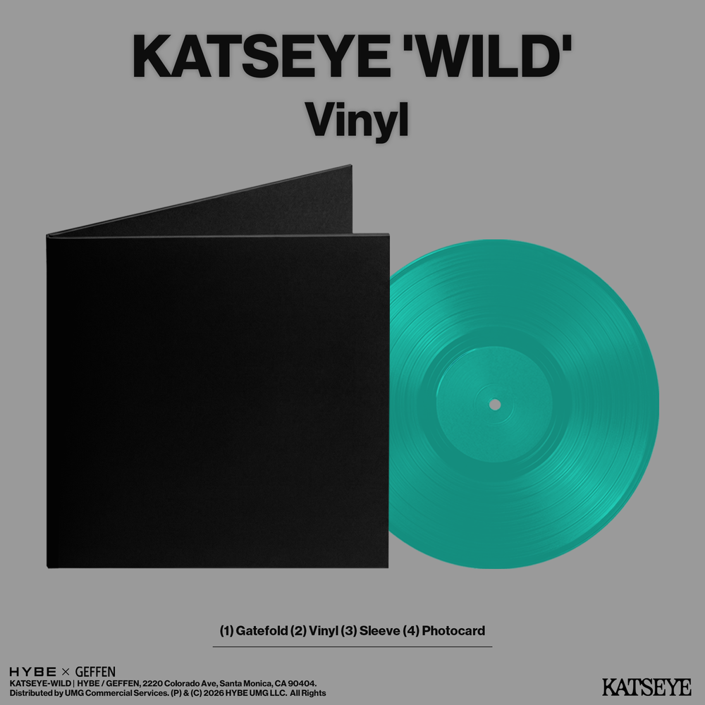 KATSEYE - Wild (Indie Exclusive) [Aquamarine Vinyl] [Vinyl]
