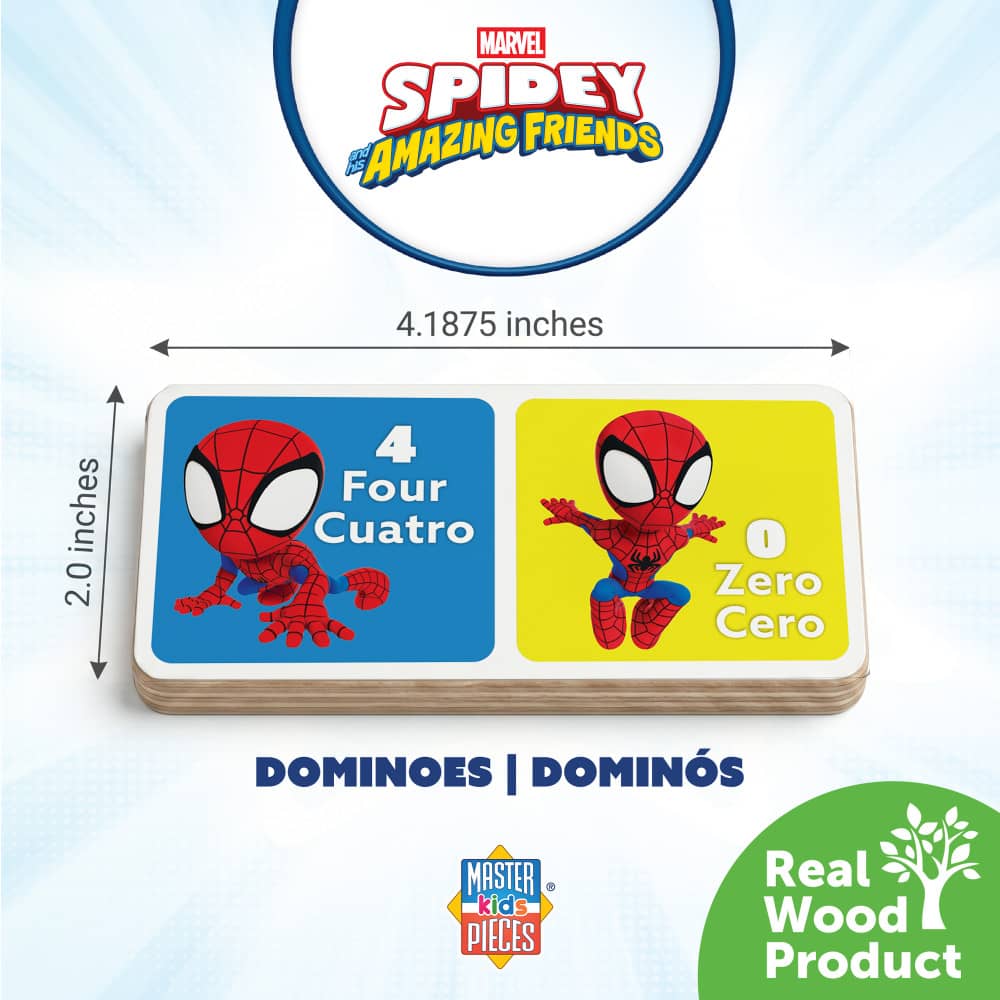 Disney - Spidey & Friends Wood Dominoes