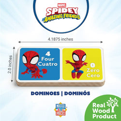 Disney - Spidey & Friends Wood Dominoes