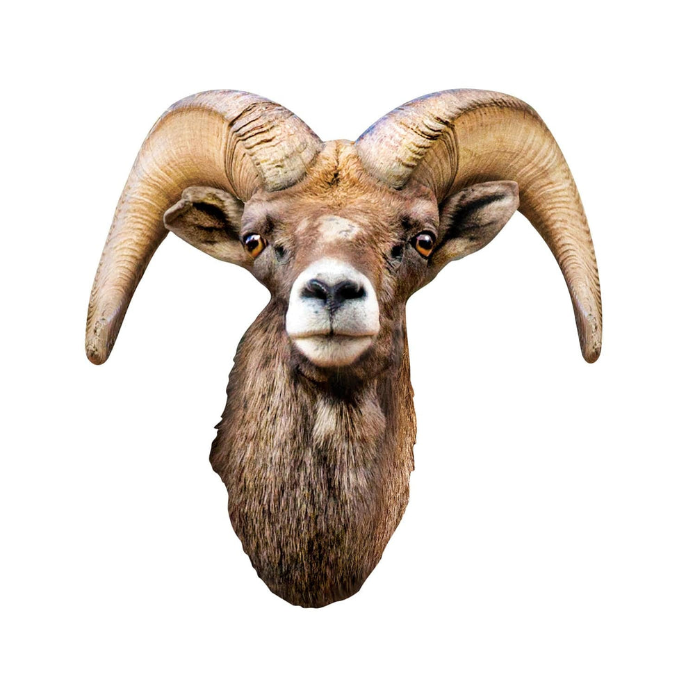 Desert Bighorn Sheep 100 Piece Shaped Jigsaw Puzzle (ONLINE ORDER ONLY)