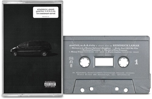 good Kid, M.A.A.D City (10th Anniversary Edition) [Black Cassette] [Explicit Content] [Cassette] (ONLINE ORDER ONLY)