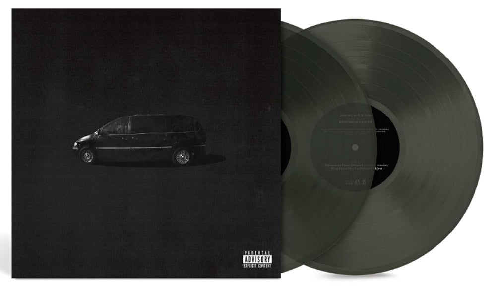 Kendrick Lamar - Good Kid M.A.A.D City [Explicit Content] (Limited Edition, "Black Ice" Colored Vinyl with Alternate Cover) [Import] (2 Lp) [Vinyl]
