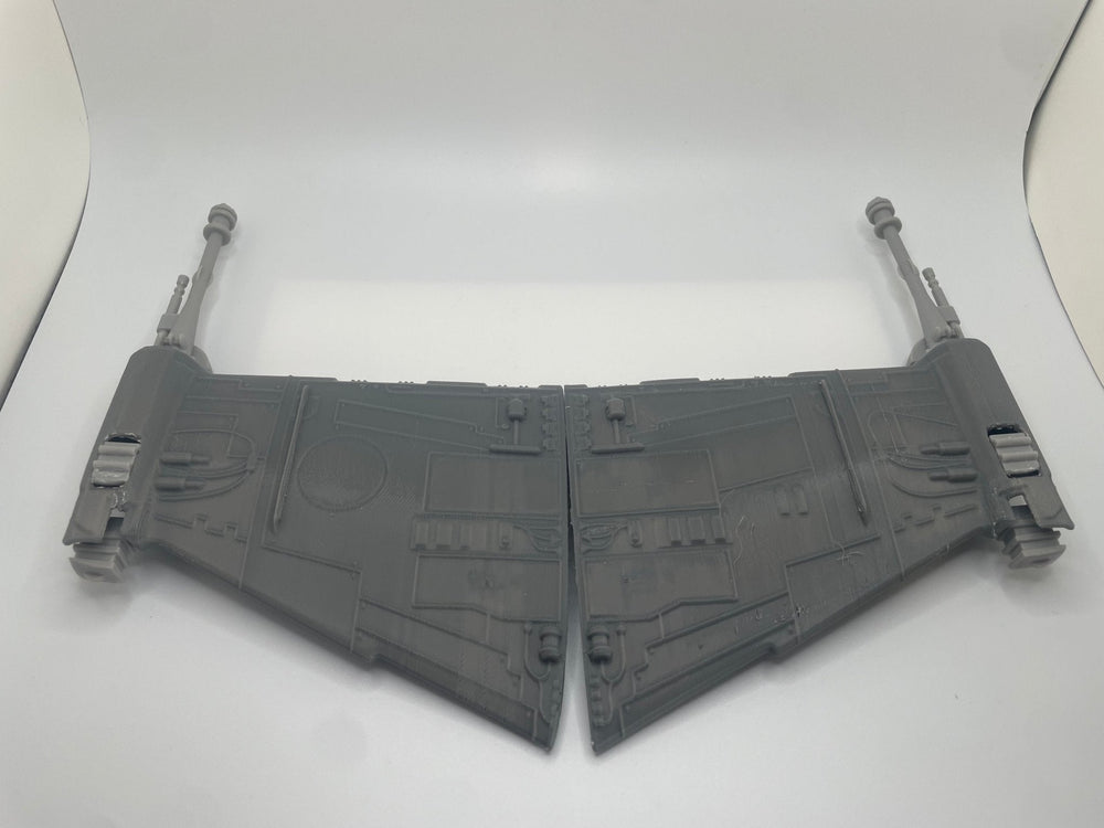 Kenner B-Wing fighter Top and Bottom & Cannons set REPRO (ONLINE ORDER ONLY)