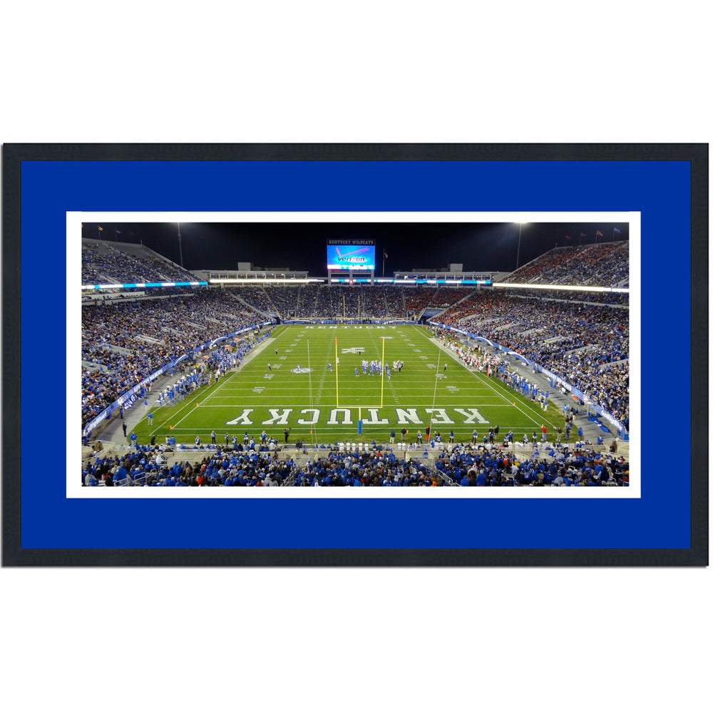 Framed Kroger Field Kentucky Wildcats 16x24 NCAA Football Photo Professionally Matted (ONLINE ORDER ONLY)