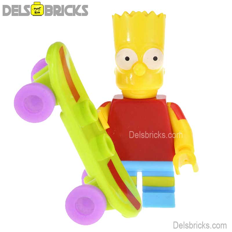 Bart Simpson | The Simpsons Lego Minifigures Custom toys (ONLINE ORDER ONLY)