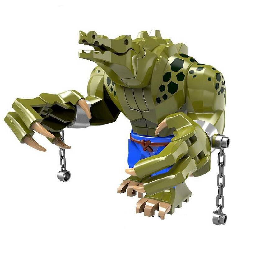 Marvel Series Crocodile Killer Minifigure – Savage Reptile Villain