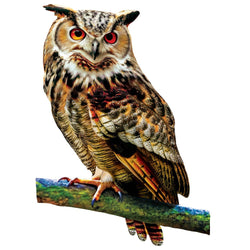 Owl 100 Piece Shaped Jigsaw Puzzle