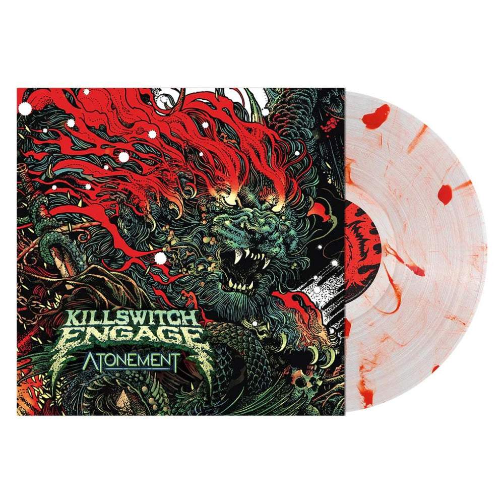Killswitch Engage - Atonement (Red Ink Spots Ciolored Vinyl) [Vinyl] (ONLINE ORDER ONLY)