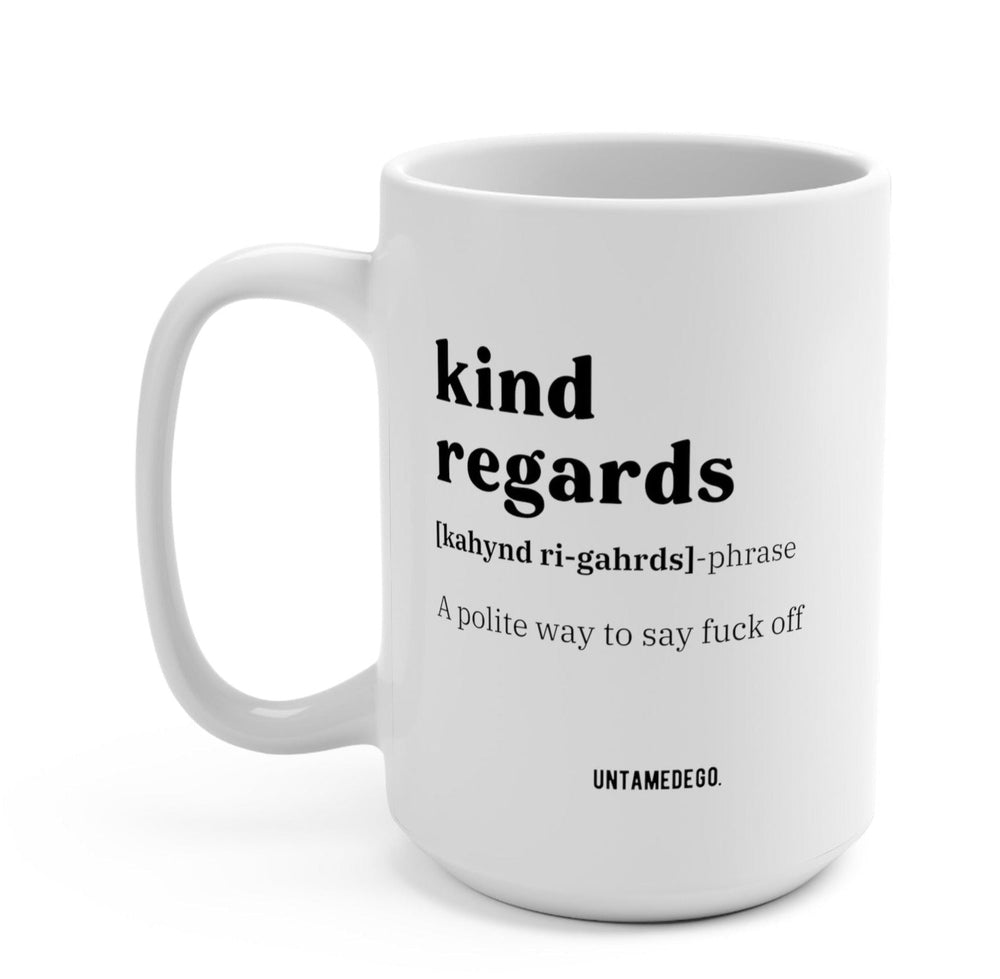 Kind Regards Corporate Definition Mug (Online Order Only)