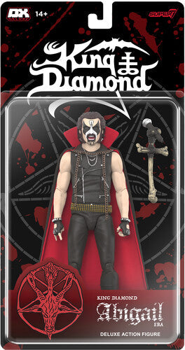 Super7 - King Diamond - Deluxe Wv1 - King Diamond (Abigail Era) (Large Item, Collectible, Action Figure) [Action Figure] (Online Order Only) (ONLINE ORDER ONLY)