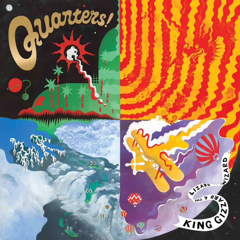 Quarters (Limited Edition, Recycled 180 Gram Orange Colored Vinyl, Recyclable, Gold Foil O-Ring / Jacket) [Vinyl]