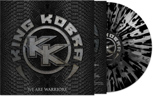 King Kobra - We Are Warriors - SILVER/ BLACK SPLATTER [Vinyl] (ONLINE ORDER ONLY)