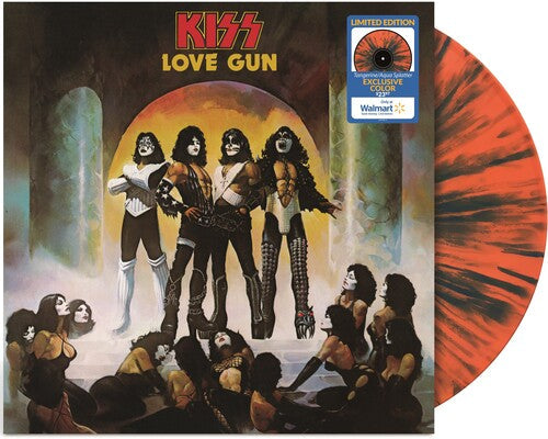 Kiss - Love Gun (Limited Edition, Tangerine/ Aqua Splatter Colored Vinyl) [Vinyl]