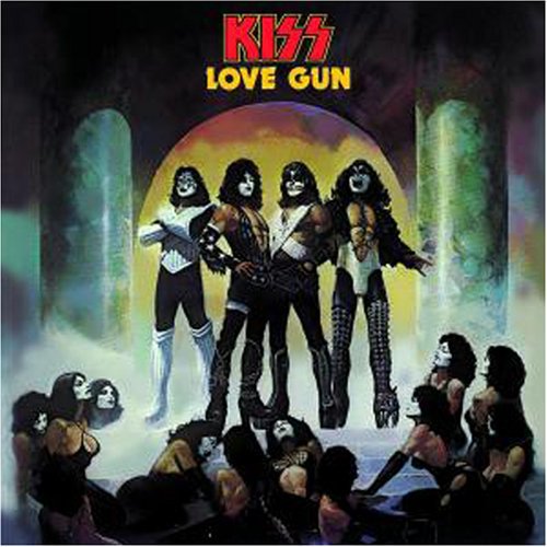 Kiss - Love Gun (Limited Edition, Tangerine/ Aqua Splatter Colored Vinyl) [Vinyl]