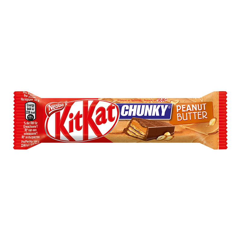 Kit Kat Chunky Peanut Butter (42g) (Poland) (ONLINE ORDER ONLY)