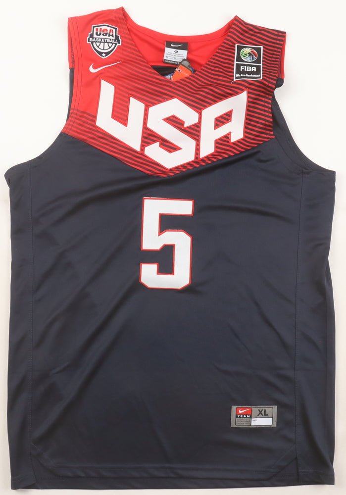 Klay Thompson Signed Team USA Nike Authentic Jersey (PSA) (Online Order Only)