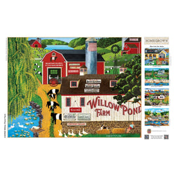 Homegrown - Willow Pond Farm 750 Piece Jigsaw Puzzle