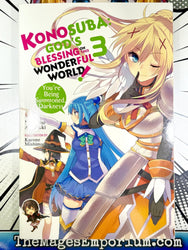 Konosuba God's Blessing on the Wonderful World You're Being Summoned Darkness Vol 3 Light Novel (Online Order Only)