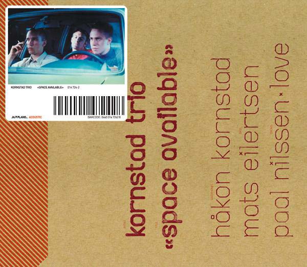 KORNSTAD TRIO - Space Available [CD] (ONLINE ORDER ONLY)