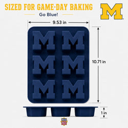 Michigan Wolverines Muffin Pan