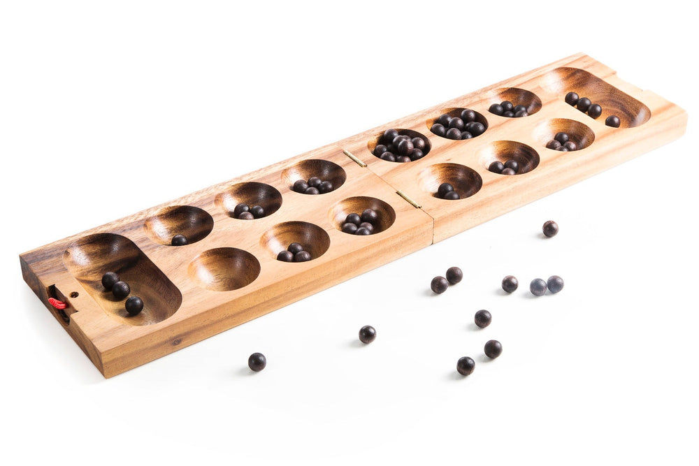 Wooden Folding Mancala Board Game (Online Order Only)
