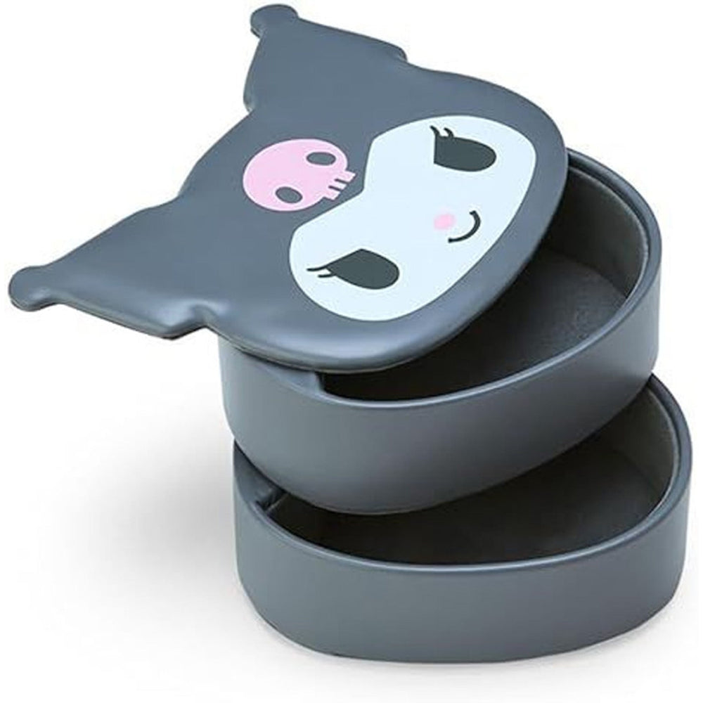 Kuromi 2-Tiered Sanrio Twist Open Trinket Box (Online Order Only)